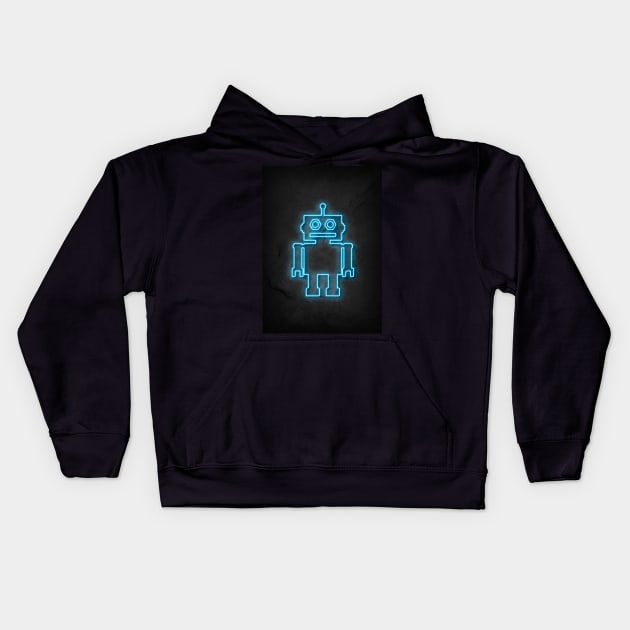 robot Kids Hoodie by Durro